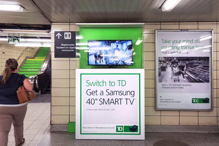Pattison Outdoor Launches Outdoor Launches Station Domination for TD Canada Trust’s New Ad Campaign