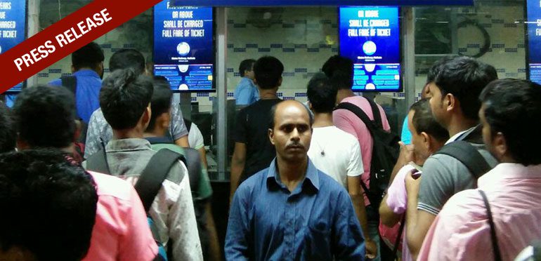 Vyoma enters the Kolkata Metro with never seen before displays at ticket counters