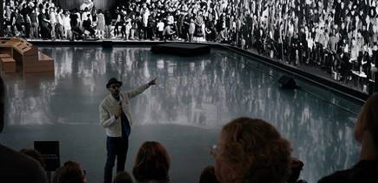 Enormous Digital Display Showcases Work of Renowned Artist JR at San Francisco Museum of Modern Art
