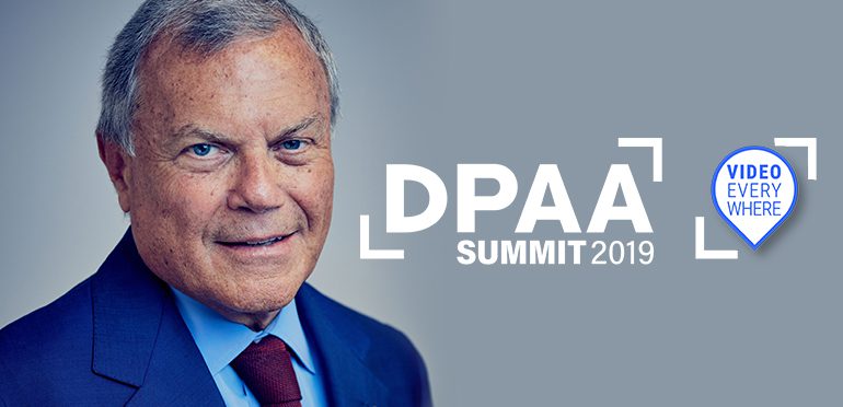 Global Business Legend Sir Martin Sorrell to Speak at DPAA’s 2019 Video Everywhere Summit