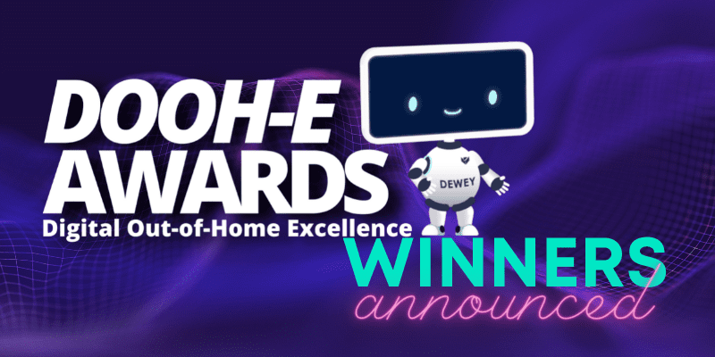 DPAA Announces Winners for Inaugural Digital Out-of-Home Excellence (DOOH-E) Awards Powered by Quotient