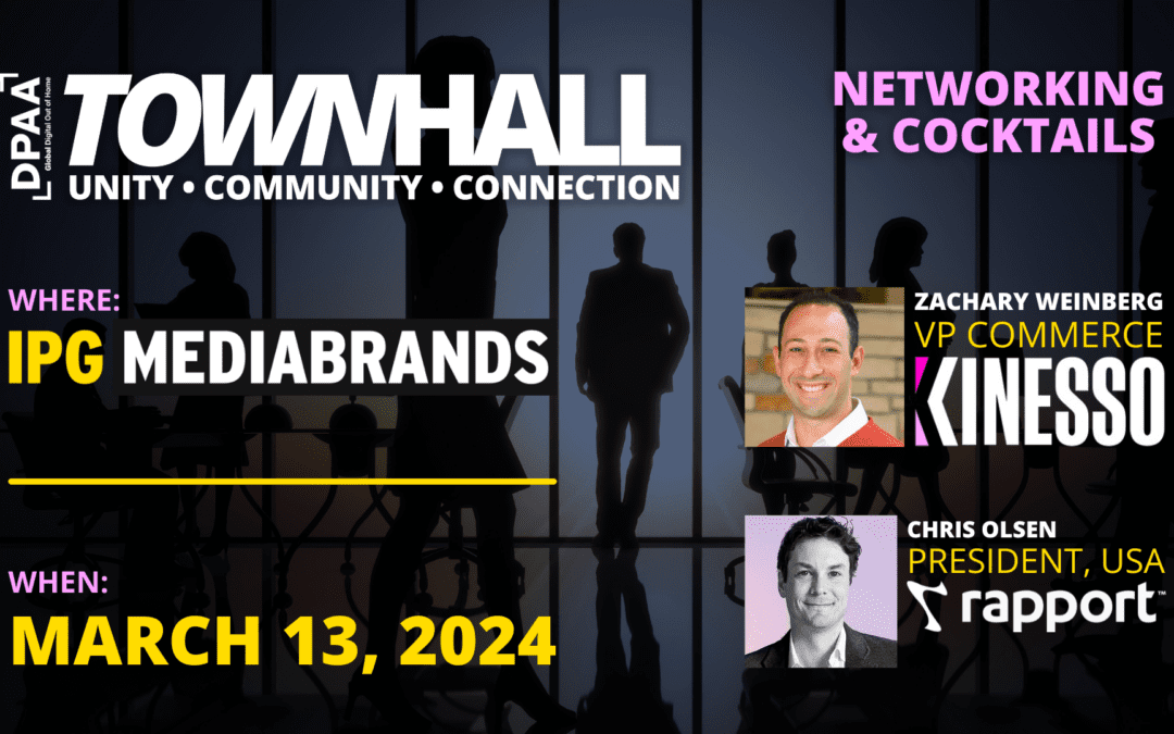 Retail Media and DOOH Focus for DPAA March 13 Town Hall