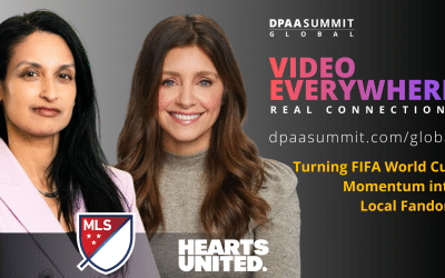 DPAA Global Video Everywhere Summit to Tackle how Sports Makes Real Connections Between Brands and Fans